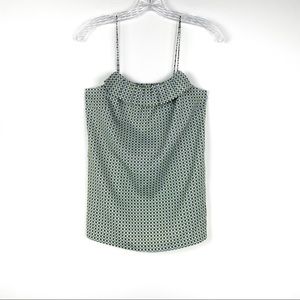 J Crew Factory Spaghetti Strap Tank Size 00 Green
